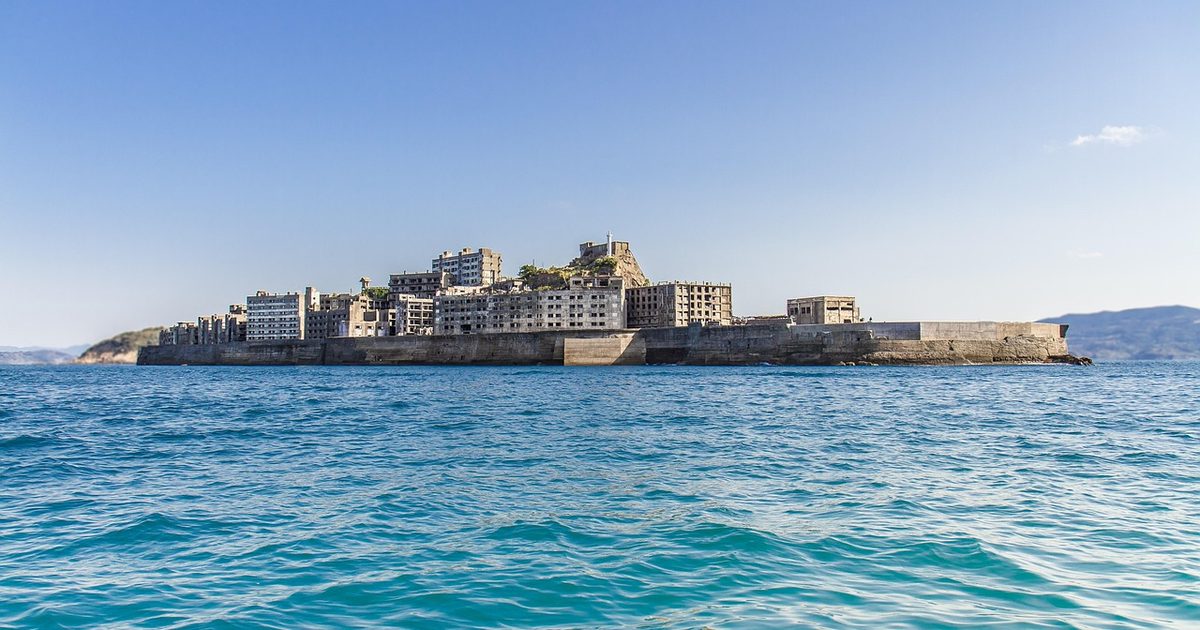 Hashima Island (Gunkanjima), Nagasaki, Japan