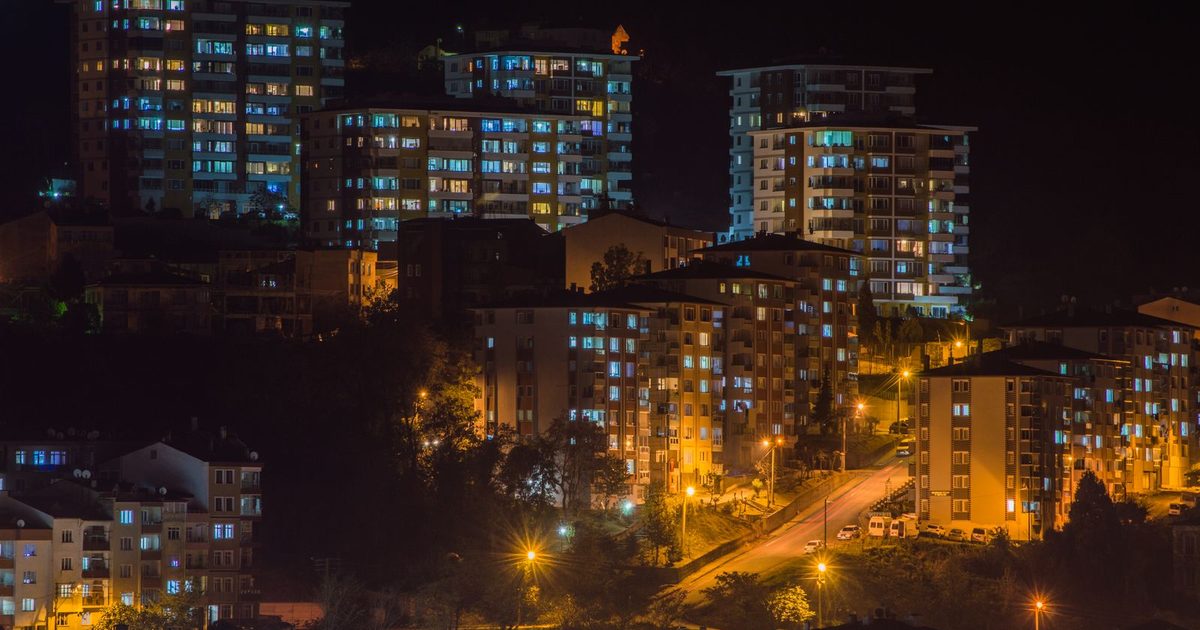 Giresun at night, Türkiye
